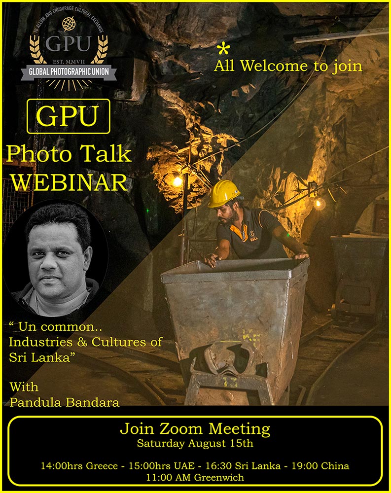 Taking the lens beyond with Pandula Bandara a GPU Webinar on August 15th 2020