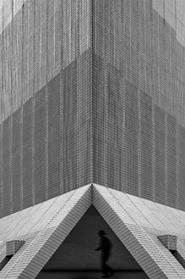 Shadow under the lines.
