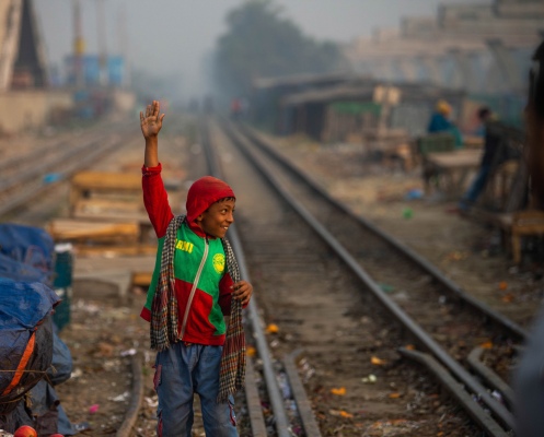 Juveniles on the Railway