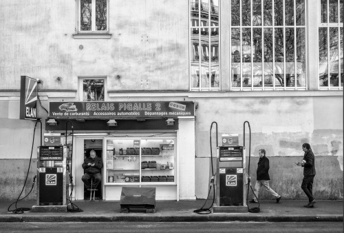 Station d'essence