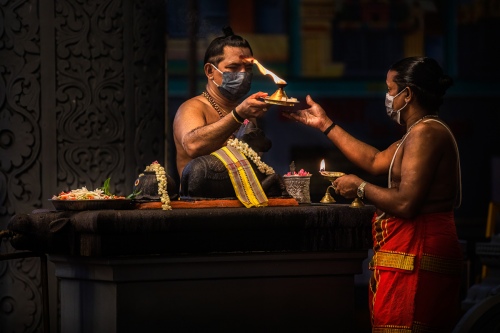 At The Temple