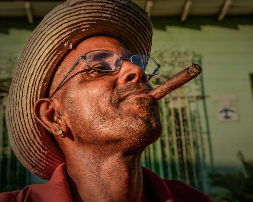 Cuban cigar man