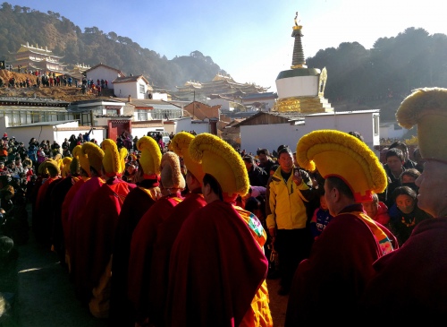 Great event on the Buddha land