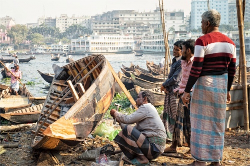 one working three watching