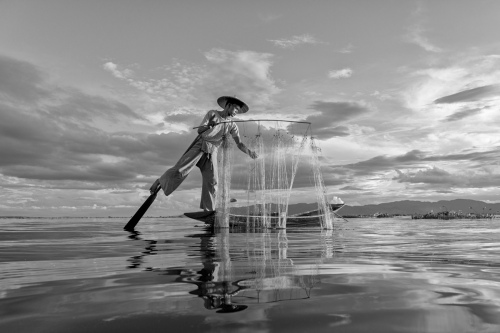  Inle fisherman