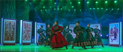 dancing group