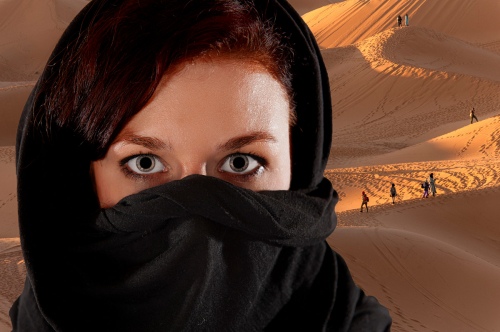 desert woman