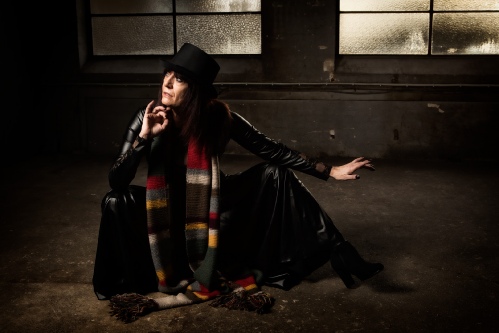 Scarf on Concrete