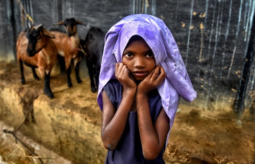 Shy village Girl