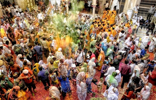 Widow Holi