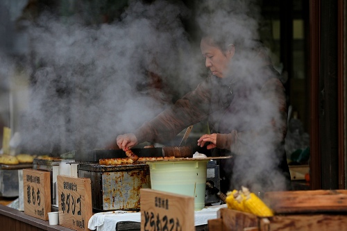 Barbecue seller