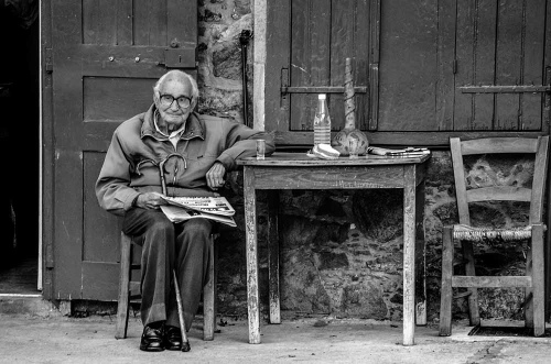 An Old Man at Alona