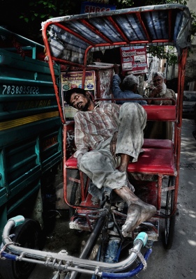 exhausted