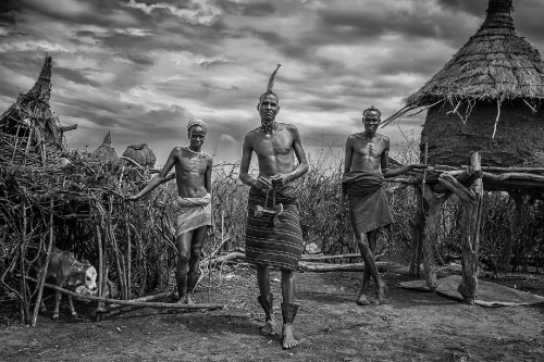 Dassanech tribe men