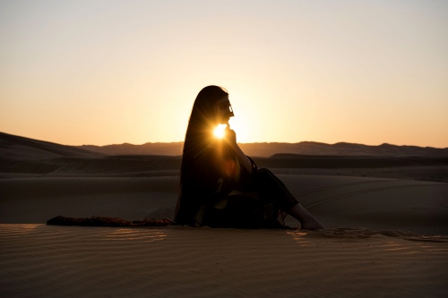 Desert sunset