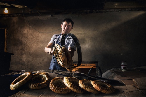 Kyrgyzstan bread