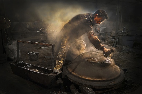 Cleaning of molds