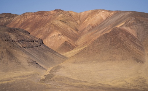 Tara Salt Flat Mountains