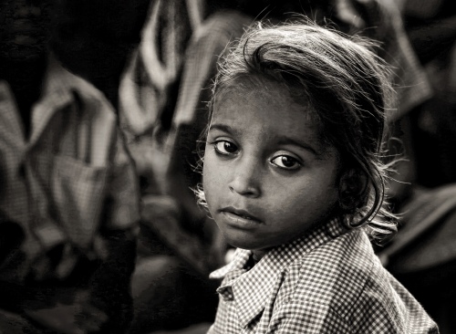 School Girl in India