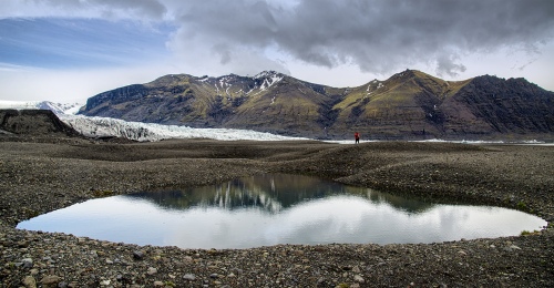 ice reflection