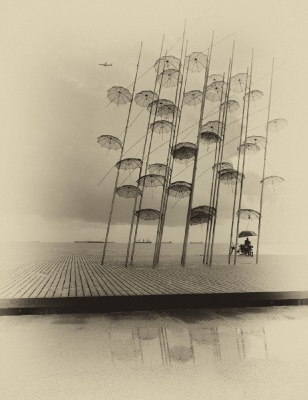 artistic umbrellas