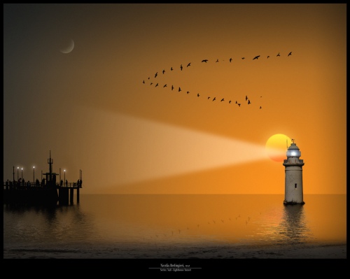 Light House Sunset