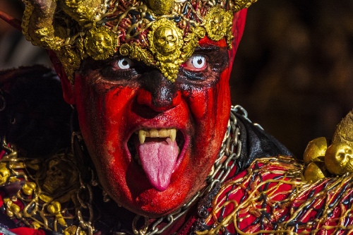 Devil's smile