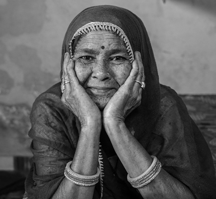 Quiet grandmother