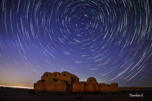 star trails