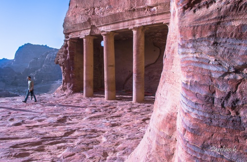 The rosy red city ...