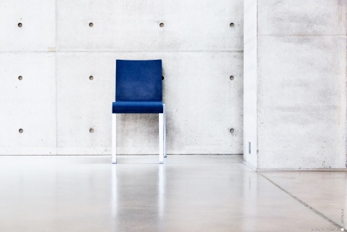 blue chair