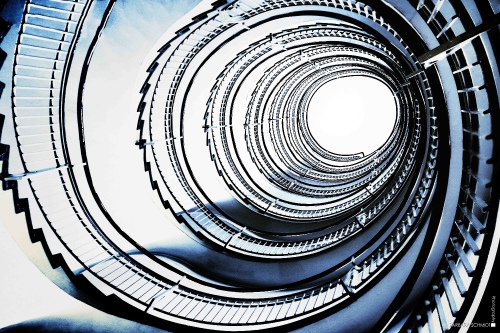 blue round