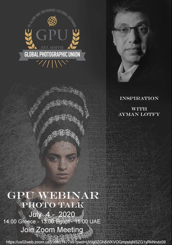 Inspiration with Ayman Lotfy a GPU Webinar on July 4th 2020