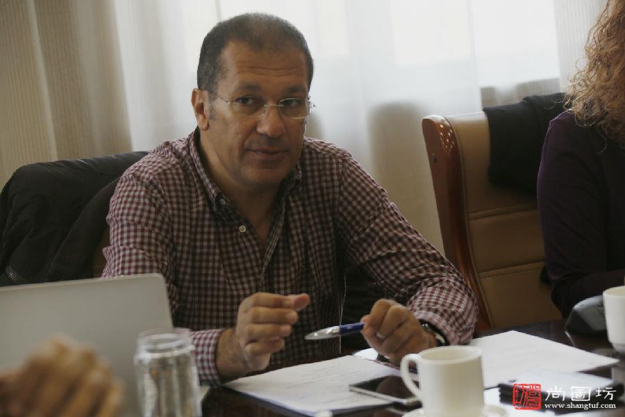 The GPU President Manolis  Metzakis had a speech at meeting