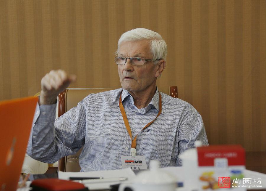 The GPU Governing Board Member Freddy Laheye from Belgium was speaking at meeting